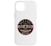 Rockabilly Music Lucky Devil Retro Vintage 1950's Rock Roll Coque pour iPhone 14 Plus