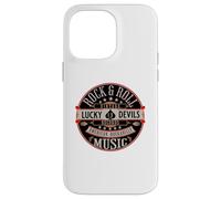 Rockabilly Music Lucky Devil Retro Vintage 1950's Rock Roll Coque pour iPhone 14 Pro Max