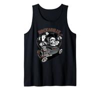 Rockabilly, rat Rod Skull Hot Rod Pinup Débardeur