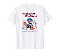 Rockaway Beach Queens New York Le Clown rétro Playland de Rockaways T-Shirt