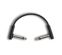 Flat Patch Cable Black 10cm