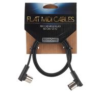 Rockboard Flat MIDI Cable Black 60 cm