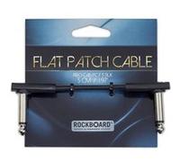 RockBoard Flat Patch CAB-PC-F-5-BLK - câble pach 5 cm noir Noir G