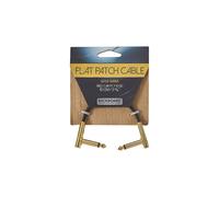 RockBoard Flat Patch Gold Series CAB-PC-F-10-GD - câble pach 10 cm