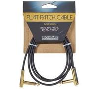 Rockboard by Warwick Câble Flat Patch pour pédales – Gold Series – 1 m