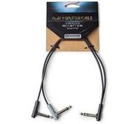 Flat Patch Y Splitter Cab CAB-FY30-bk Câbles pour pédales