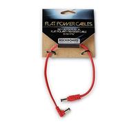 Rockboard Flat Polarity Reverser Cable - Angled/Straight - Red