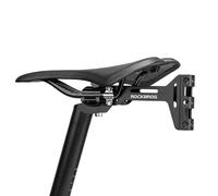 ROCKBROS Adaptateur de Porte-Bidon, Support de Porte-bidon en Aluminium pour Transporter Sacoche, Mini Pompe, 2 Bidon, Support de Bidon sous la Selle