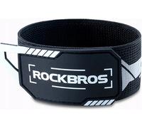 Rockbros Bande réfléchissante de course à pied pour vélo Réflecteur Lumières Noir