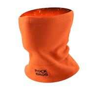 ROCKBROS Cache-Cou Hiver Homme Femme 3 en 1, Tour de Cou Polaire Coupe-Vent, Écharpe Multifonction en Bonnet Cagoule Masque pour Ski Moto Vélo Course Outdoor Orange