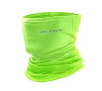 ROCKBROS Cache Cou Moto Polaire Hiver Tour de Cou Thermique Masque Sport Chaud Coupe-Vent Cache Col Unisexe Élastique Anti-Poussière Multifonctionnel Épais Vélo Noir/Gris Claire/Gris Foncé/Vert Fluo