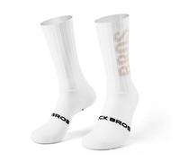 ROCKBROS Chaussettes Vélo Route et VTT Aéro, Chaussettes de Compression Antibactériennes 5A et Anti-Odeur, Séchage Rapide, Idéal pour Cyclisme Course et Randonnée