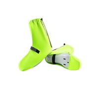 ROCKBROS Couvre-Chaussure de Cyclisme pour Hommes Femmes, Vélo Protège-Chaussure Imperméable & Coupe-Vent, Surchaussures Guêtre avec Réflecteur, pour VTT Vélo de Route Moto, Vert, L