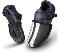 ROCKBROS Couvre Chaussures de Cyclisme, Surchaussures Imperméable Polaire Cyclisme Protection de Chaussures Vélo Route VTT Homme Elastique M
