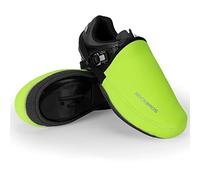 ROCKBROS Couvre-Chaussures Imperméables Demi, Surchaussures de Cyclisme pour Homme Femmes Coupe Résistant à l’Usure pour Chaussures de Cyslisme VTT Vélo de Route, Vert M