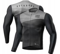 Rockbros Cycling T-Shirt 15120009003 Long Sleeve Spring/Summer L - Black