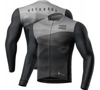 Rockbros Cycling T-Shirt 15120009004 Long Sleeve Spring/Summer Xl - Black