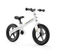 ROCKBROS FGD Draisienne 12 Pouces, Vélo d'Équilibre 2 à 6 Ans sans Pédale, Cadre PP Selle Réglable, Direction 360° Sécurisée et Repose-Pieds, Apprentissage Facile et Sécurisé, Filles Garçons, Blanc