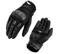 ROCKBROS Gants de Écran Tactile, Gants Homme Respirants, Gants Scooter Plein Doigt Antichocs, Gants de Sport Antidérapants pour Homme Femme VTT Sports de Plein air L