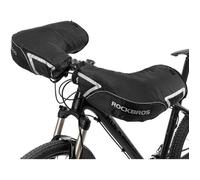 ROCKBROS Gants de Guidon Hiver Coupe-vent Imperméable Réfléchissant pour VTT Vélo
