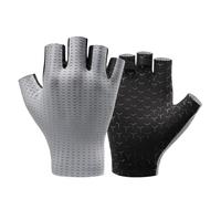 ROCKBROS Gants de Vélo Été, Gants de Vélo sans Doigts Hommes Femmes, Gants VTT Antidérapants et Respirants, Gants de Sport pour Vélo de Course, Gym, Fitness, Course à Pied