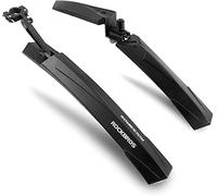 ROCKBROS Garde Boue Avant et Arrière Vélo de Route VTT pour 26'' Noir, Garde-Boue de Vélo Universel Démontage Rapide Stable Durable