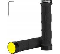 Rockbros Grips Poignées de vélo avec réflecteur durables et confortables noir