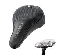 ROCKBROS Housse de Selle de Vélo Gonflable Rembourrage en Mousse Mémoire et Gel Anti-Transpiration et Imperméable pour VTT Gravel et Route