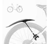 ROCKBROS Kit de Garde-Boue pour Vélo Avant/Arrière Garde-Boue Réglable Universel Flexible avec Entretoise Roue 26-29 Pouce Montage Innovant pour VTT Vélo de Ville Vélo de Course Vélo de Route Noir