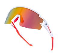 ROCKBROS Lunettes de Soleil Polarisées pour Enfants, Lunettes de Cyclisme UV400 Protection pour Garçon et Fille, Lunettes de Sport de Plein Air Vélo BMX VTT