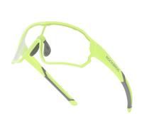 ROCKBROS Lunettes de Soleil pour Enfants Photochromiques, Lunettes de Cyclisme UV400 pour Garçon et Fille, TR90 Léger Protection pour Sport Cyclisme Running Course à Pied Vert Fluo