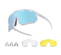 ROCKBROS Lunettes Vélo Photochromiques UV400 2 Lentilles