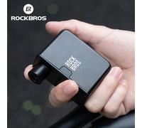 ROCKBROS-Mini pompe à air électrique portable pour vélo, pompe de détermination aste, gonfleur d'opathie, voiture, vélo, moto, 120PSI AS1 PRO