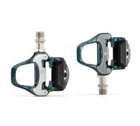 ROCKBROS Pédales à Clic pour Vélo Route Automatiques SPD, Pédales en Alliage d'aluminium avec Tension Réglable, Roulement Étanche, Axe en Cromoly, 2 Crampons Incluses, Vert