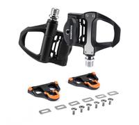 ROCKBROS Pédales Automatiques Route Compatibles avec Shimano SPD-SL | Tension Réglable, Roulements Scellés, Axe en Chromoly, Cales Incluses et Installation Simple pour Gravel et Vélo Randonnée