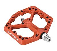 ROCKBROS Pédales de VTT en Nylon Pédales Antidérapantes 9/16 '' pour Vélo de Route, Vélo de Course, Vélo Électrique, Noir Blanc Vert Rouge Orange