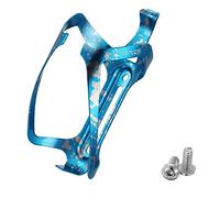 ROCKBROS Porte Bidon de Vélo en Alliage d'Aluminium Porte Gobelet Léger pour VTT Vélo de Route Bleu/Rouge/Noir/Violet 1 Pièce