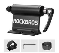 ROCKBROS Porte de Vélo pour Barres de Toit de Voiture, Porte Avant et arrière pour 1 vélo en Alliage d'Aluminium Universel, Noir