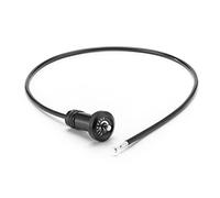 ROCKBROS Road to Sky Cable Antivol Vélo Embout de Guidon VTT Mini Antivol Casque Vélo Caché Portable Bouchon Serrure à Cable 2 en 1 Multifonctionnel Longueur 65cm Vélo de Route Vélo de Course Noir
