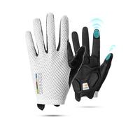 ROCKBROS Road to Sky Gants de Cyclisme avec Rembourrage, Mitaines Vélo Écran Tactile Antidérapantes Amortisseurs Respirantes pour Vélo de Route MTB Entraînement