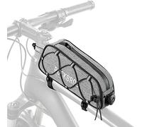 ROCKBROS Road to Sky Sacoche Cadre Vélo 0,7L, Étanche Réfléchissante pour Sacoche Avant pour VTT, Gravel, Route, BMX - Blanc, Orange, Vert, Gris, Noir