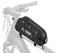 ROCKBROS Road-to-Sky Sacoche Cadre Vélo VTT 0,7L Breveté Sacoche Gravel Avant Réfléchissant Étanche Sacoche Tube Supérieur Moderne Vélo de Route BMX Polyester PU EVA Blanc Orange Vert Gris Noir