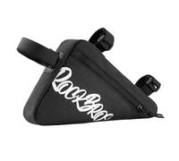 ROCKBROS Sacoche de Cadre Vélo VTT BMX, Sacoche Triangle pour Tube Supérieur de Vélo Hydrofuge Ranger Articles Cyclisme 0,8 L Noir