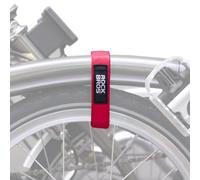 ROCKBROS Sangle à Cliquet pour Brompton, Ceinture de Fixation pour Vélo Pliant Serre-Pantalon Multifonctionnel Universel, 49.8x2.5cm, Rouge