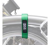 ROCKBROS Sangle à Cliquet pour Brompton, Ceinture de Fixation pour Vélo Pliant Serre-Pantalon Multifonctionnel Universel, 49.8x2.5cm, Vert