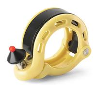 Rockbros Sonnette de vélo en forme de lettre Q Durable Fort Jaune
