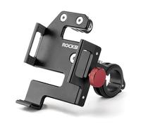 ROCKBROS Support de téléphone pour vélo, support de téléphone portable universel pour vélo en aluminium, support de téléphone portable monté sur guidon pour téléphones de 4,7 à 7,1 pouces