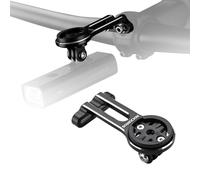 ROCKBROS Support pour Ordinateur de Vélo, Compatible avec Garmin, Bryton, Handlebar Mount with Adapters Cameras Holder Fits Handlebar Within 4cm