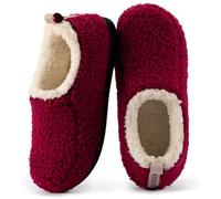 RockDove Chausson Nomad pour Femme avec Mousse à Mémoire de Forme, Rouge, 36/37 EU