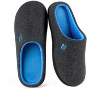 RockDove Chausson Original à Mémoire de Forme Deux Tons pour Femmes, 36/37 EU, Gris Foncé et Bleu